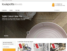Tablet Screenshot of louispotts.com